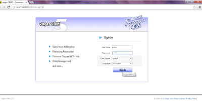 Instalación y Configuración de Vtiger CRM