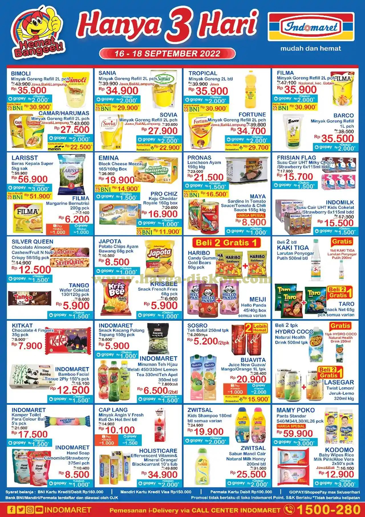 Promo INDOMARET Akhir Pekan Weekend Promo JSM 16 - 18 September 2022