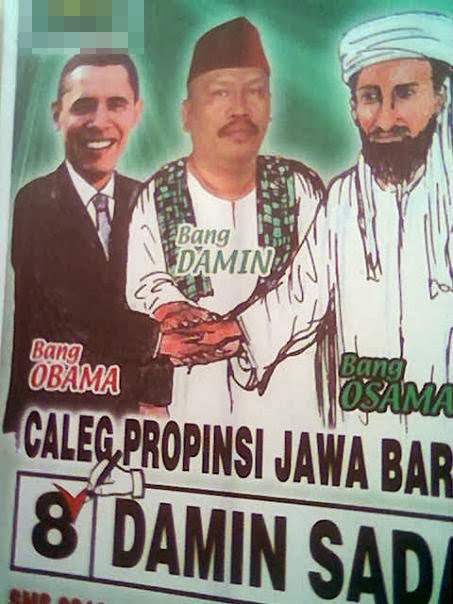 Poster Iklan Caleg Paling Unik