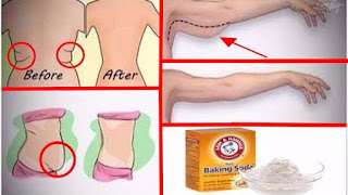 HOW TO USE BAKING SODA TO GET RID OF BELLY, ARM, THIGH, AND BACK FAT