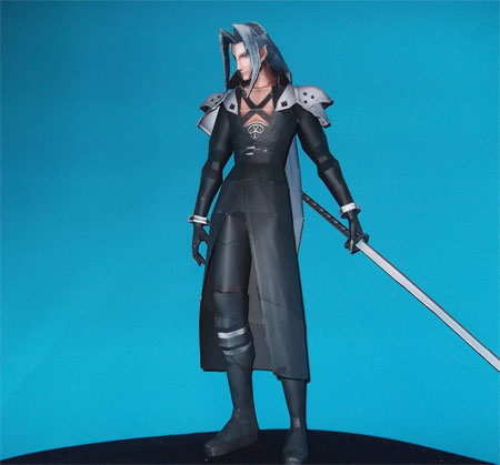 Dissidia 012 Sephiroth Papercraft