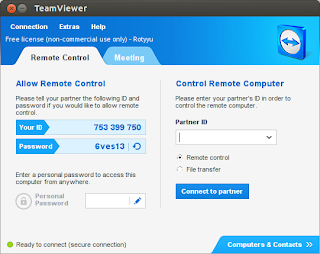 Aplikasi Teamviewer di Ubuntu