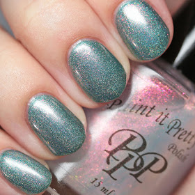 Paint It Pretty Polish Baby It's Cold Outside over Christmas Cheer