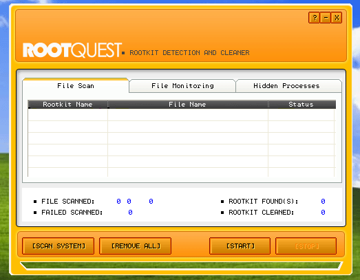 RootQuest ,Rápido e Seguro Detecta e Remove Rootkits (Freeware)