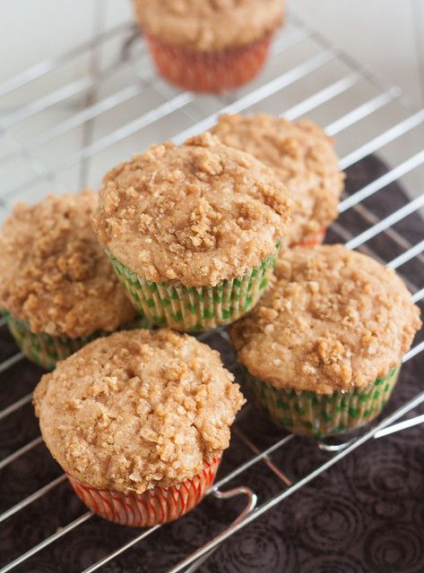 Caramel Apple Streusel Muffins Recipe