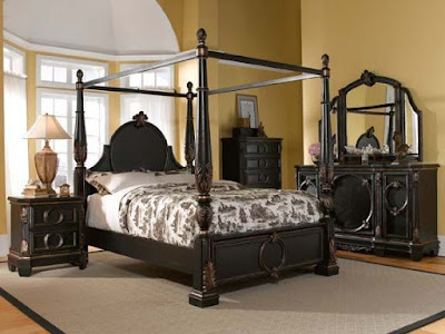 The collection of antique bedroom furniture 4