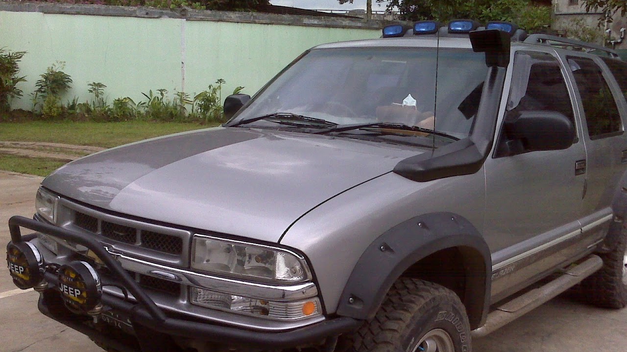 Modifikasi Mobil Blazer Menjadi 4x4