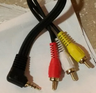 Cable 3,5 mm audio/vídeo erroneo