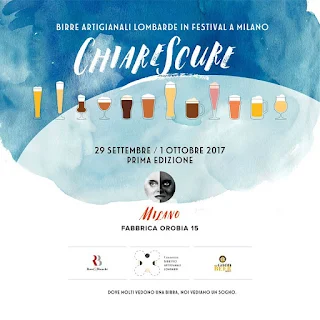  ChiareScure festival birre artigianali Lombarde dal 29 settembre all'1 ottobre Milano