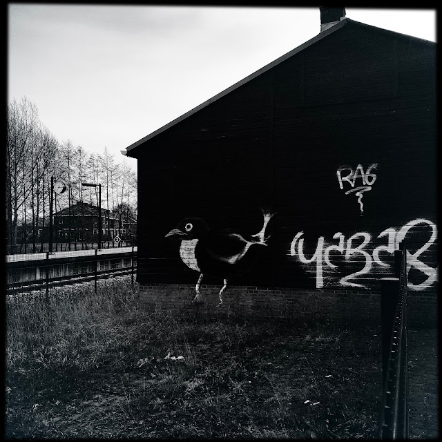 Graffiti, Station Terborg