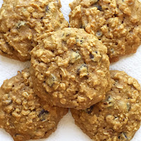 Healthy Oatmeal Breakfast Cookies (Gluten free!)