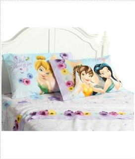 Modern Design Tinkerbell Fairies Flitterific Sheet Set bedroom furniture decor