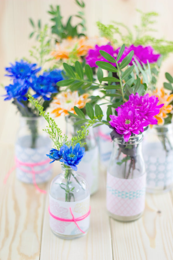 DIY Blumenvasen - Upcycling statt Wegschmeissen!