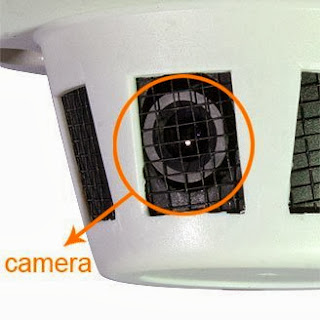 Smoke Detector with CCTV Camera