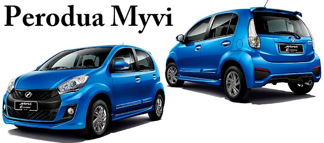 Perodua Myvi - 10 Model Kereta Pilihan Rakyat Malaysia 2016