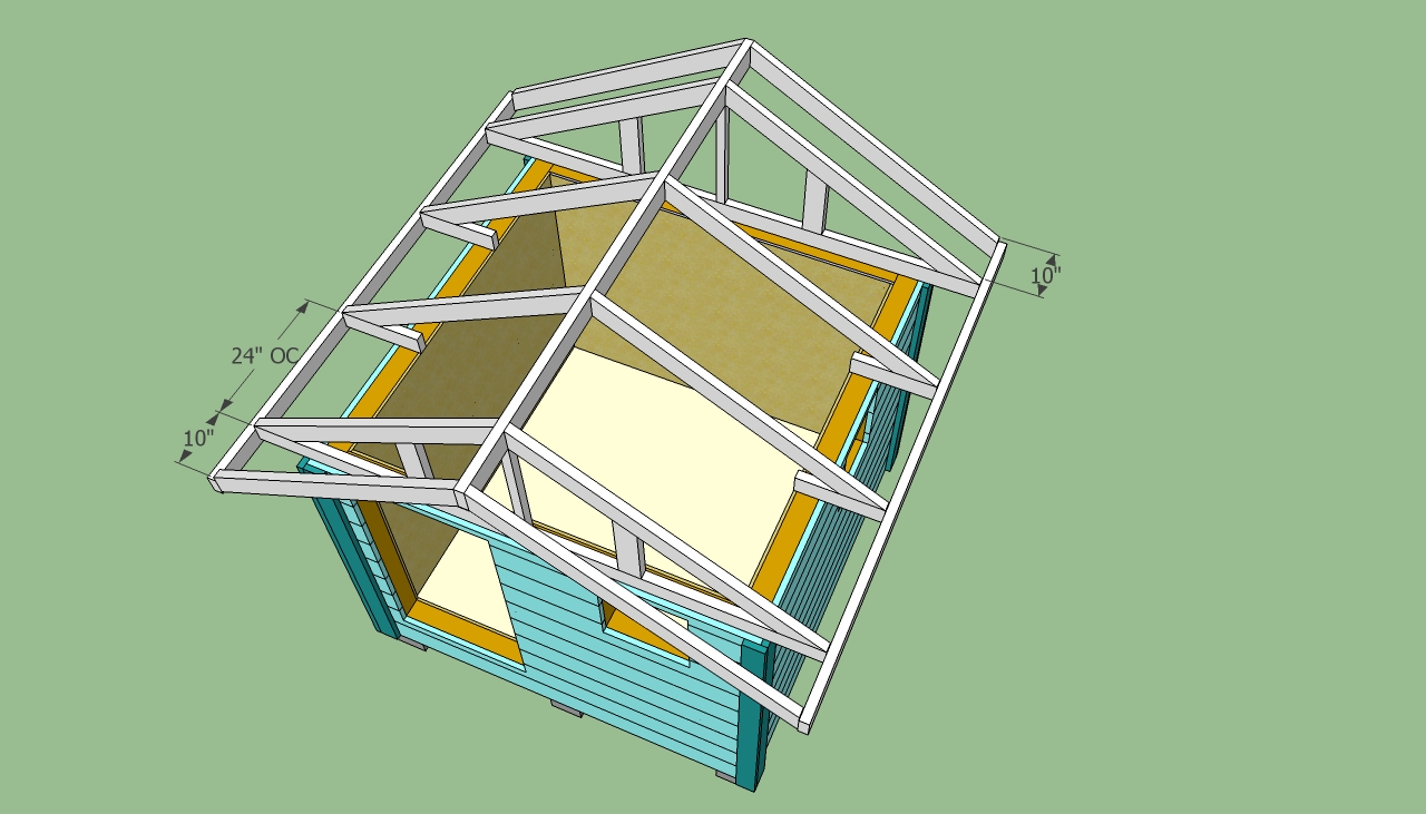 Shed Roof Truss Plans