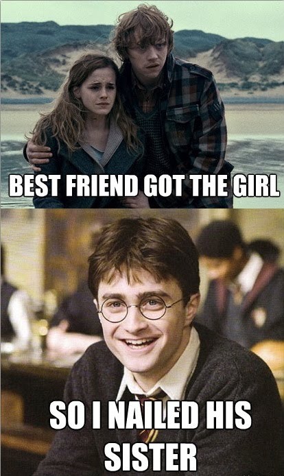 Harry Potter - Best Friend Got The Girl, So I Nailed Her Sister