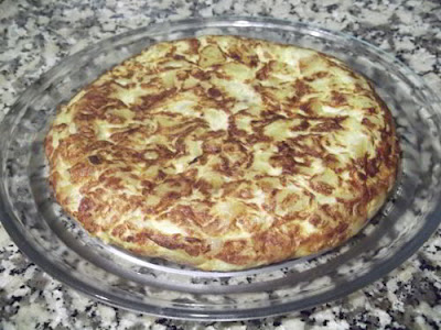 Tortilla de patata y cebolla