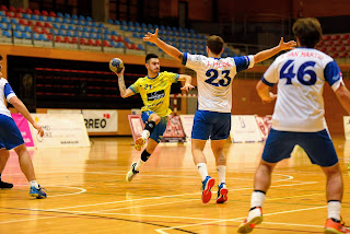 Partido del Balonmano Barakaldo contra el Jácar San Antonio