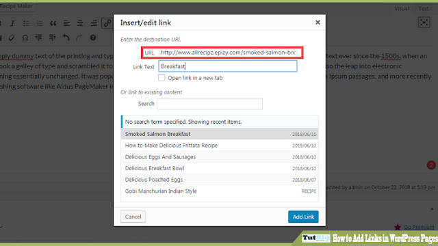  welcome to the TutBig today I will show you   How to Add Links in WordPress Pages Step by Step Tutorial