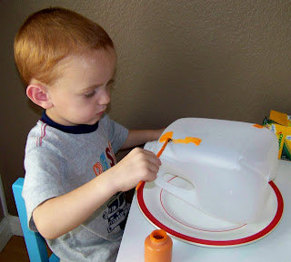 Craft Ideas Gallon Milk Jugs on Two Milk Jugs  Paint  Brushes  Craft Knife  Not Pictured For Obvious