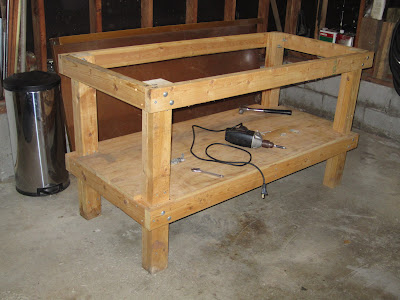 woodworking bench base