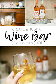 How to create and host a wine bar for under $100