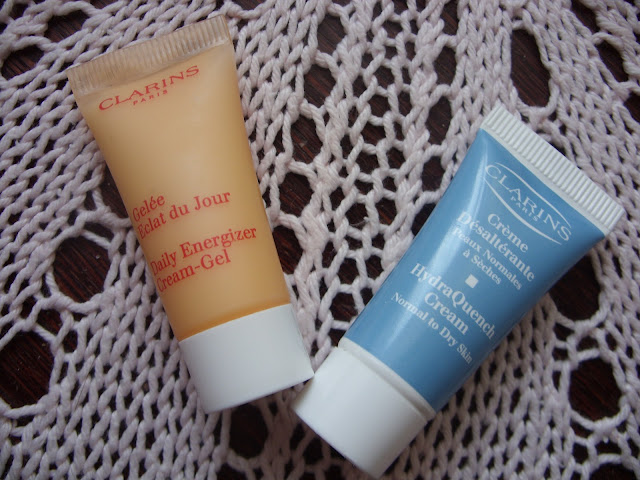 Clarins Daily energizer Cream-Gel & Clarins HydraQuench Cream