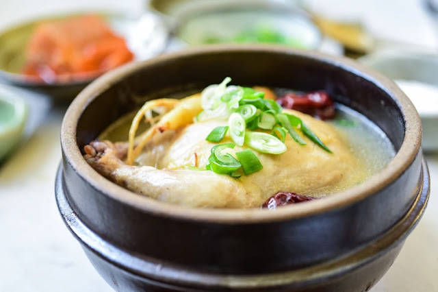 samgyetang korean food