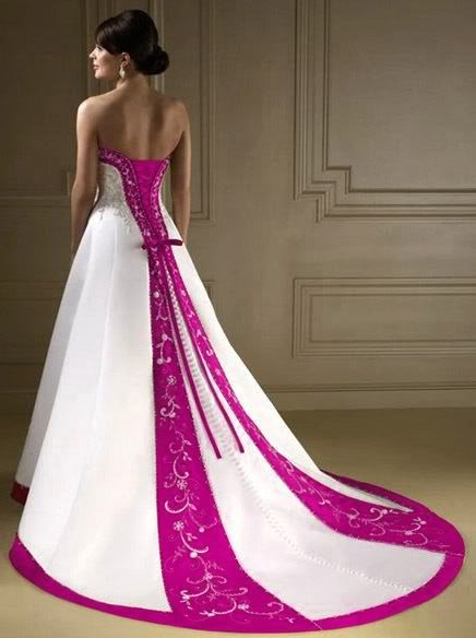 Wedding Dress With Color Light Up Your Charm