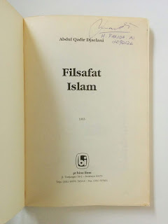 Filsafat Islam penulis Abdul Qadir Djaelani