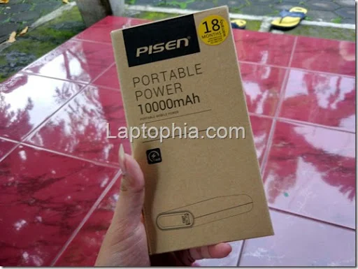 Unboxing Pisen Portable Power 10000mAh Power Bank