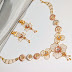 Rose gold necklace designs