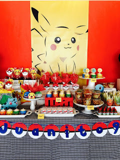 Ideas de decoración para Fiesta infantil de Cumpleaños de Pokemon