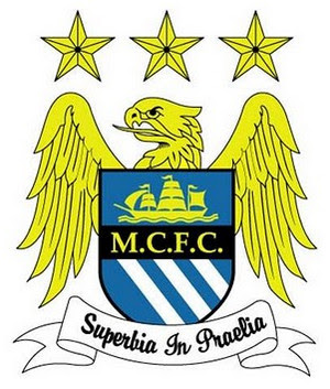 Logo Manchester City Klub Sepak Bola Liga Inggris