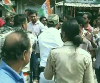 West Bengal Election-Attack on the submission of nomination papers,BJP candidate Shuvrangshu Roy