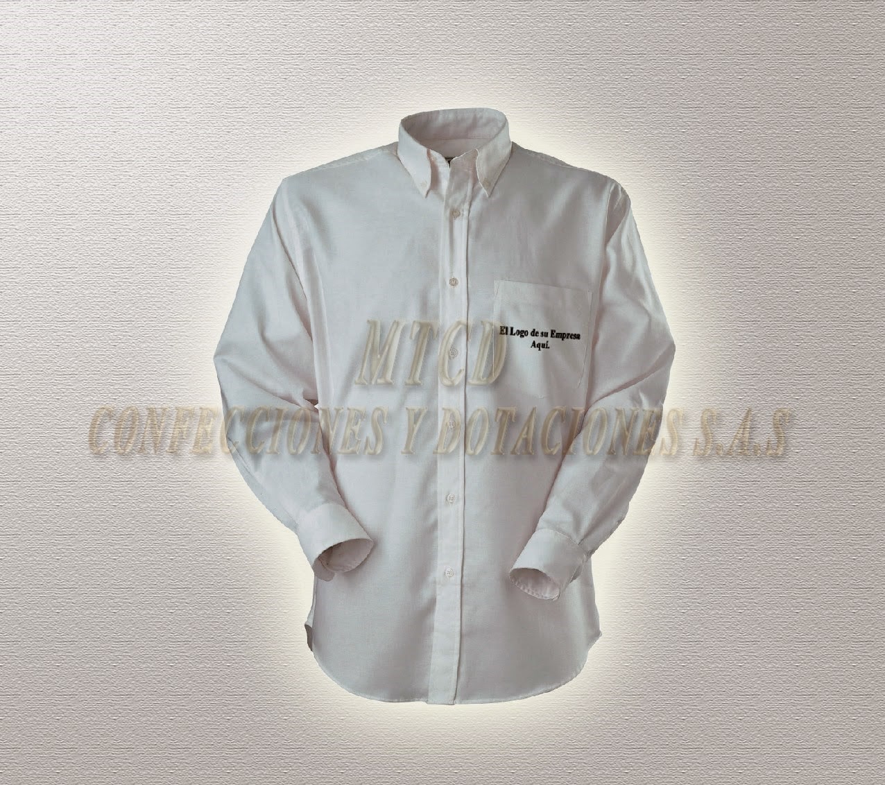 Camisa para hombre bordada