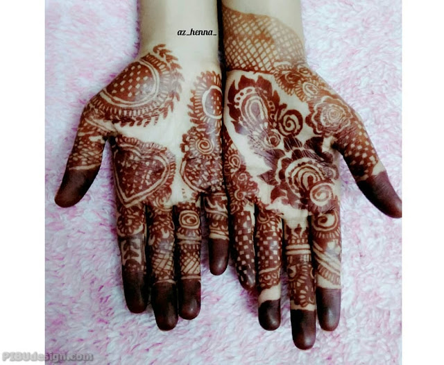 khafif mehndi designs for back hands