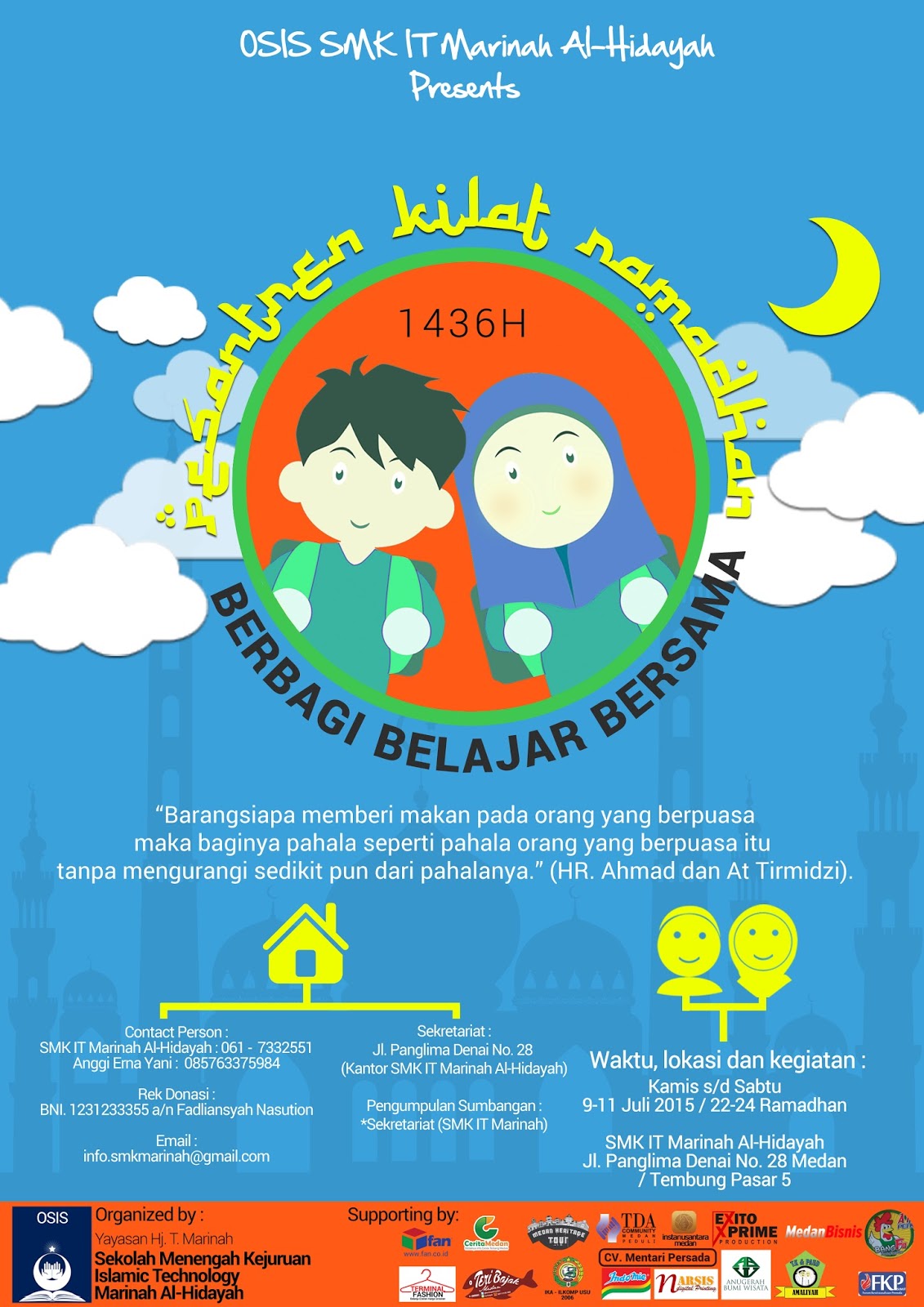 Selain penuh dengan kesucian bulan ramadhan juga merupakan 