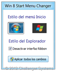 Win8 start menu changer 1.1
