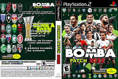 Revivendo a Nostalgia Do PS2: PES BRAZUKAS 2012 V 3.0 DVD ISO PS2