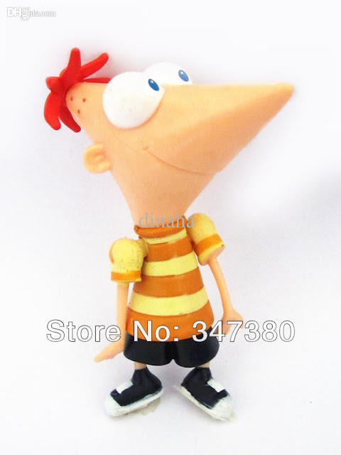 Jual Phineas & Ferb Action Figure