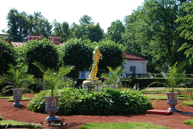 Peterhof palace and gardens