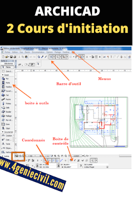 2 cours d'initiation en Archicad