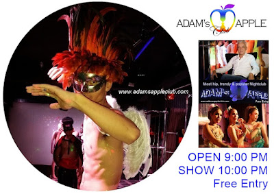 Best Bar Chiang Mai Adams Apple Club open every day 9pm and have Live Shows 22 pm, the ENTRY is FREE