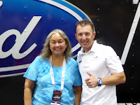 NASCAR Race Mom with Joey Hand at the Las Vegas Barrett-Jackson Auction