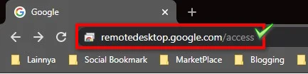 Akses Chrome Remote Desktop PC Host