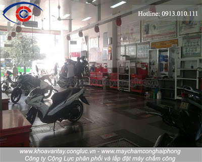  Hình ảnh bên trong Showroom Yamaha Tiến Phát.  