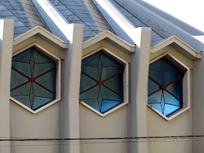 Windows of the synagogue, Livorno