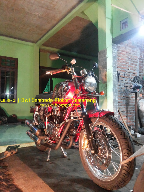 modifikasi honda CB RI-1,modifikasi honda cb, foto cb v twin, cb mesin  title=